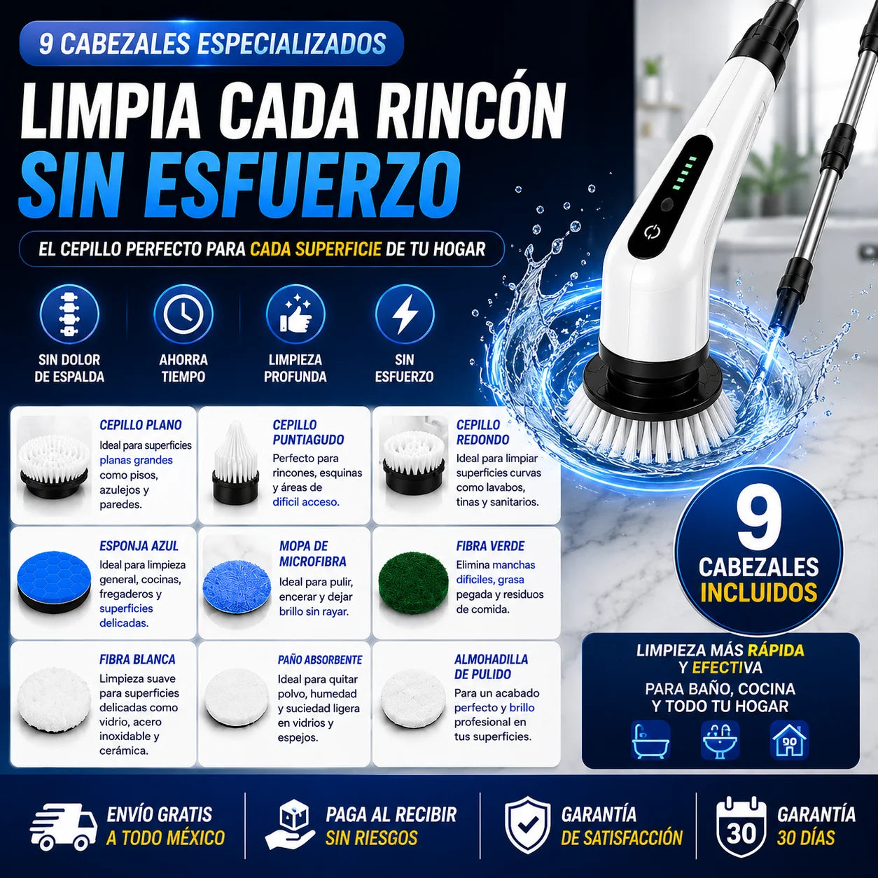 ✨Limpieza profunda sin esfuerzo✨