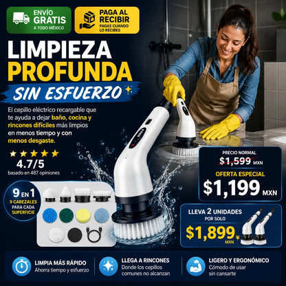 ✨Limpieza profunda sin esfuerzo✨